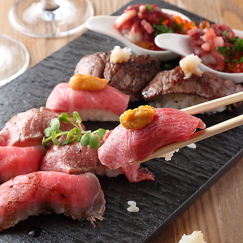 肉寿司の食べ放題がある渋谷のお店