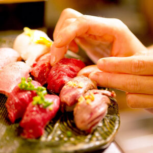 かわごえ　肉寿司_03