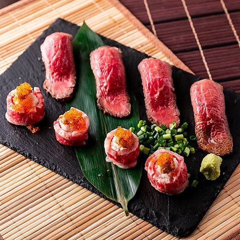 肉寿司の食べ放題がある横浜のお店