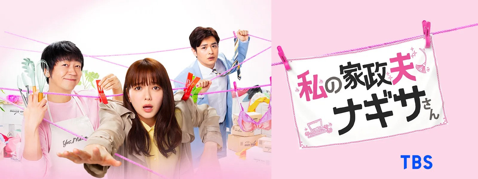ドラマ『私の家政夫ナギサさん』シリーズの見逃し動画を配信しているサブスクをコスパで比較
