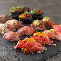 肉寿司の食べ放題がある上野のお店